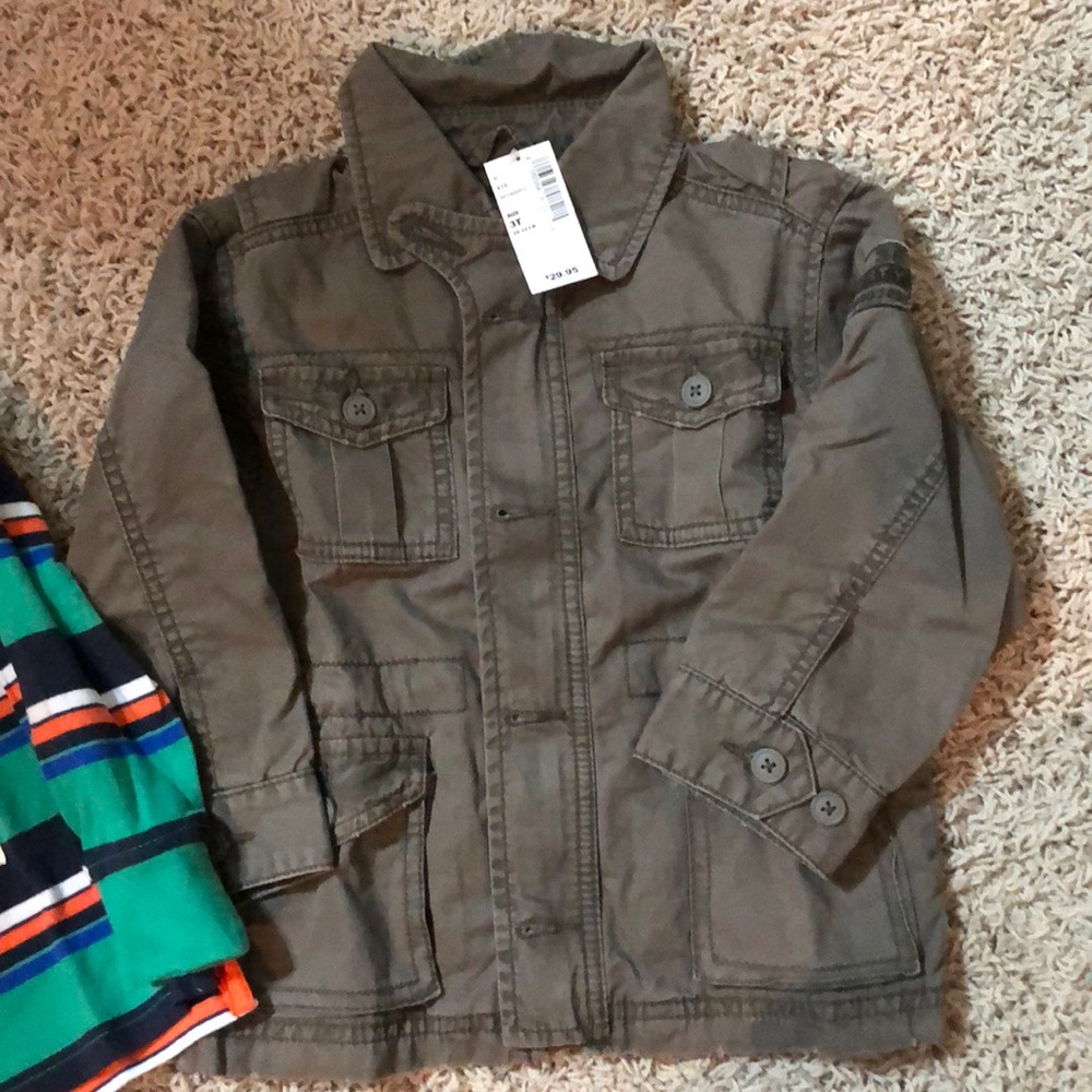 NWT Children’s Place Jacket with Bonus Shirt - Picture 1 of 5